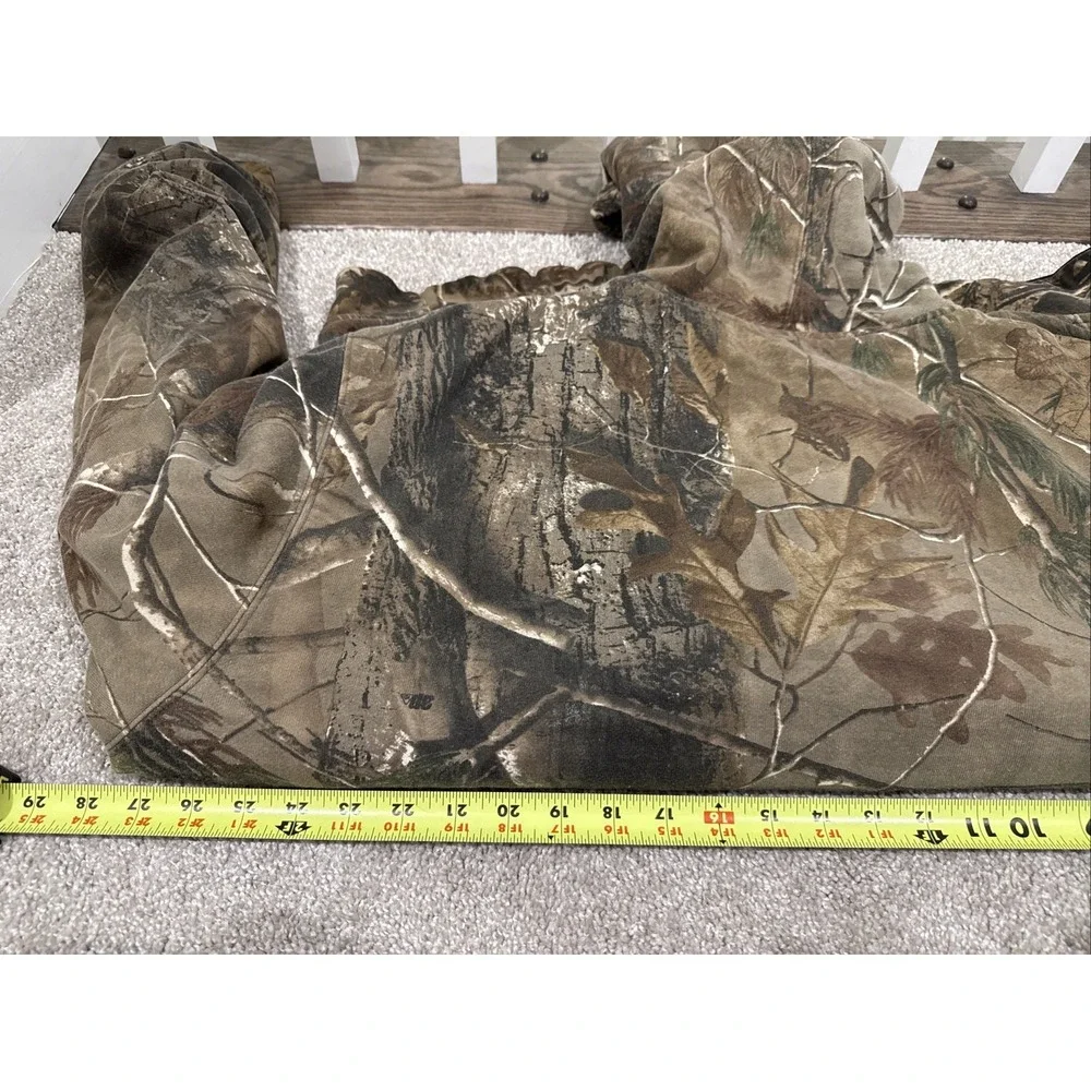 Winchester Reversible Hoodie Mens 2XL Camo Black Full Zip Rugged Sportsman READ
